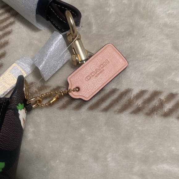 NWT Coach Signature Vintage Brown Black - Picture 6 of 7